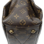 Louis Vuitton Pallas Brown Purple Monogram Canvas Handbag — view 7