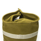 Hermes Cannes Green Toile Ash Shoulder — view 8