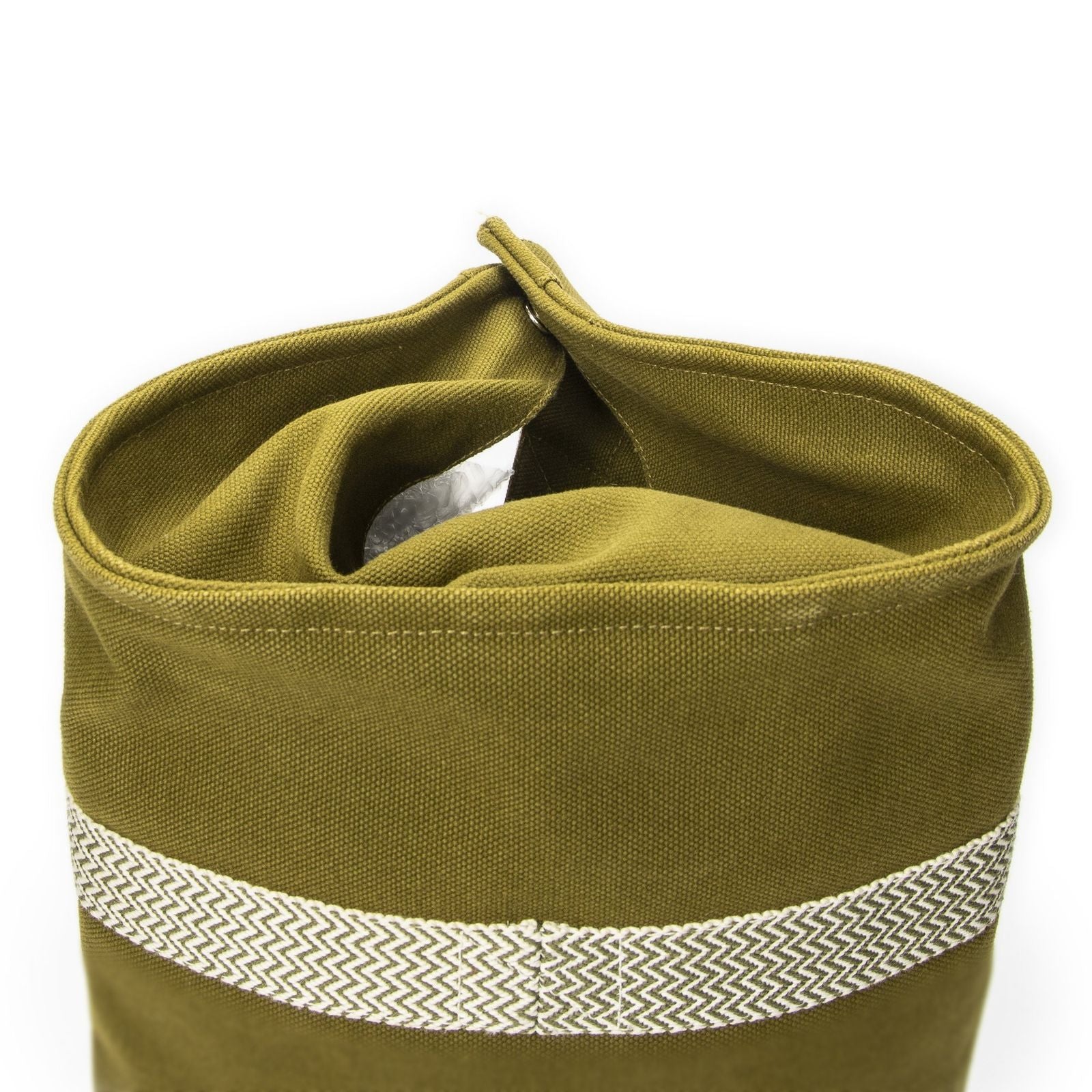 Hermes Cannes Green Toile Ash Shoulder — view 8