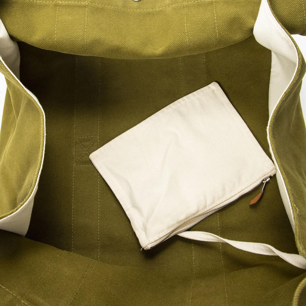 Hermes Cannes Green Toile Ash Shoulder — view 9