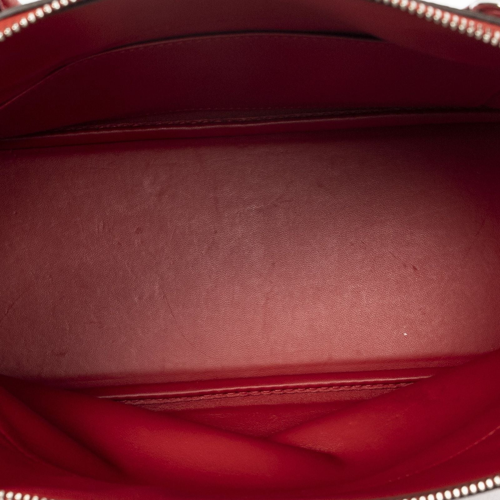 Hermes Bolide Rouge Garance Clemence Leather — view 9
