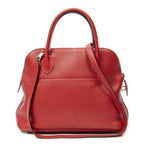 Hermes Bolide Rouge Garance Clemence Leather — view 5