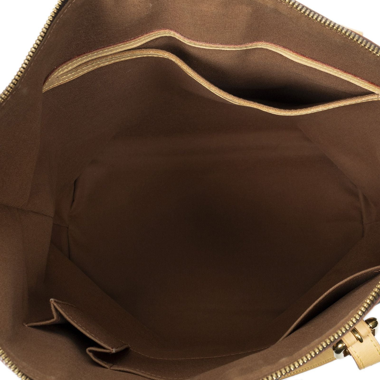 Louis Vuitton Palermo Brown Monogram Canvas Messenger — view 9