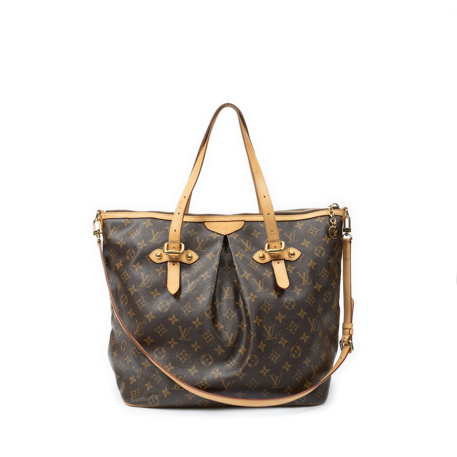 Louis Vuitton Palermo Brown Monogram Canvas Messenger — view 5