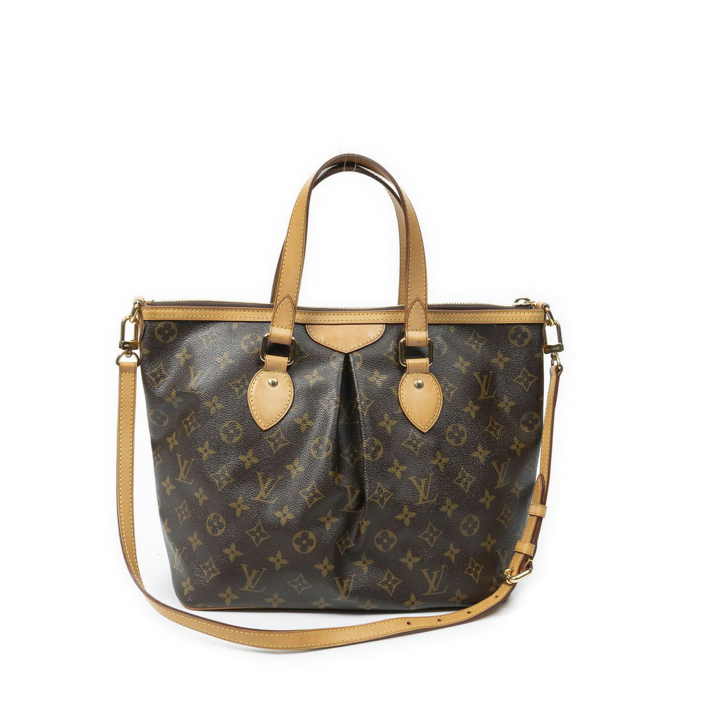 Louis Vuitton Palermo Brown Monogram Canvas Messenger — view 5