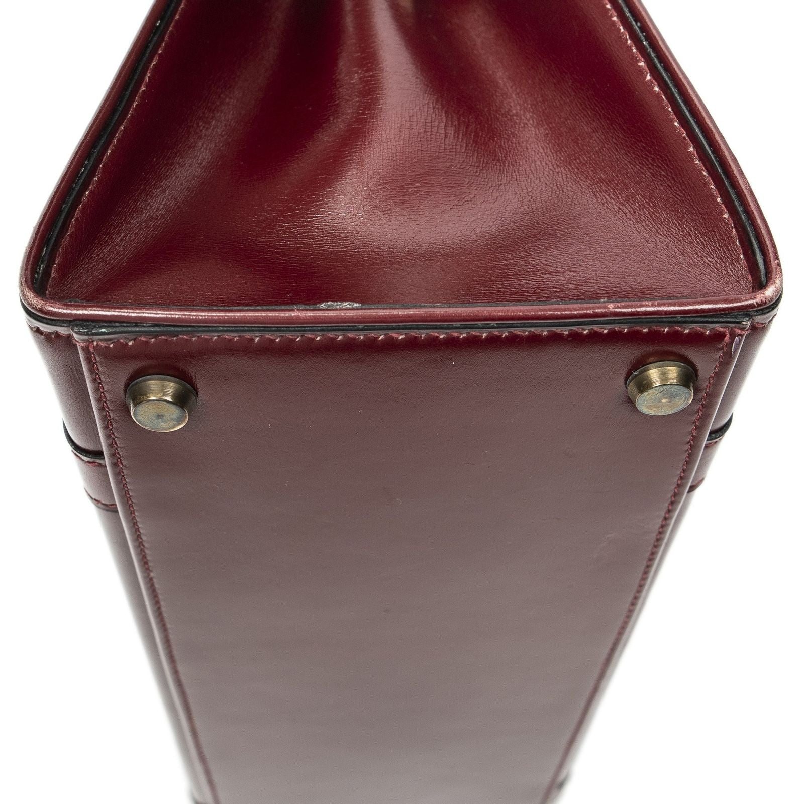 Hermes Drag Rouge Box Leather — view 7