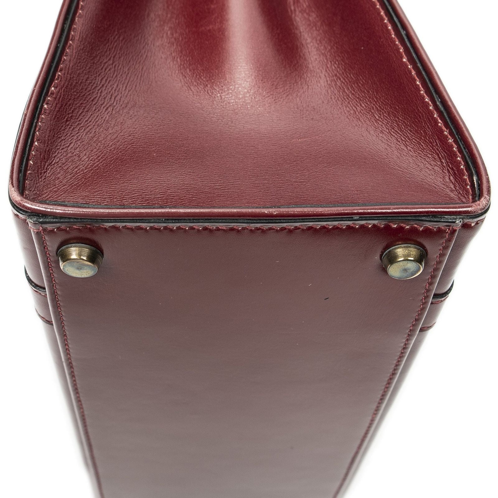 Hermes Drag Rouge Box Leather — view 8