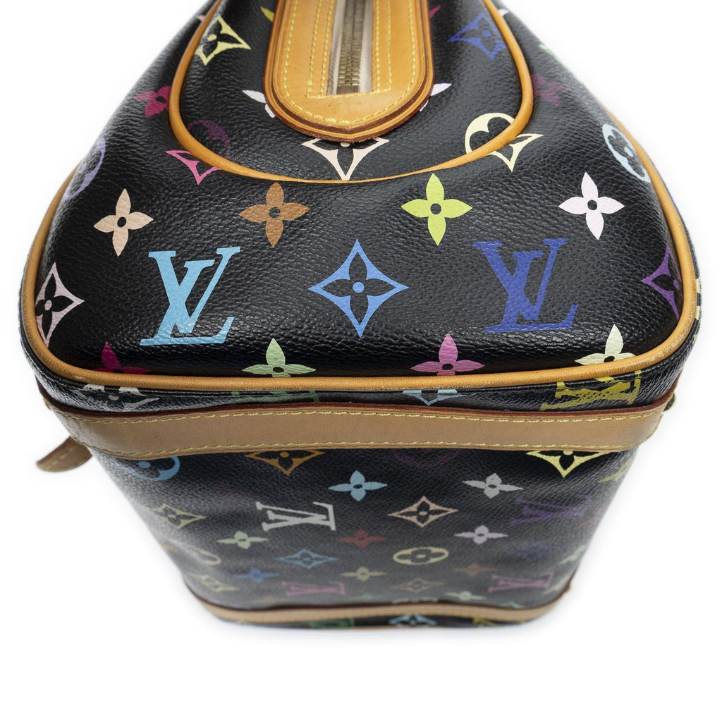 Louis Vuitton Priscilla Black Multicolor Monogram — view 7