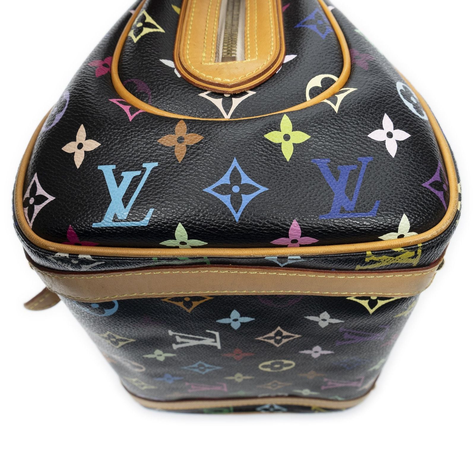 Louis Vuitton Priscilla Black Multicolor Monogram — view 7