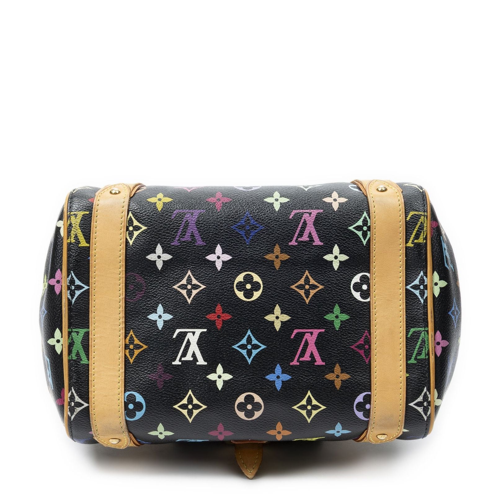 Louis Vuitton Priscilla Black Multicolor Monogram — view 6