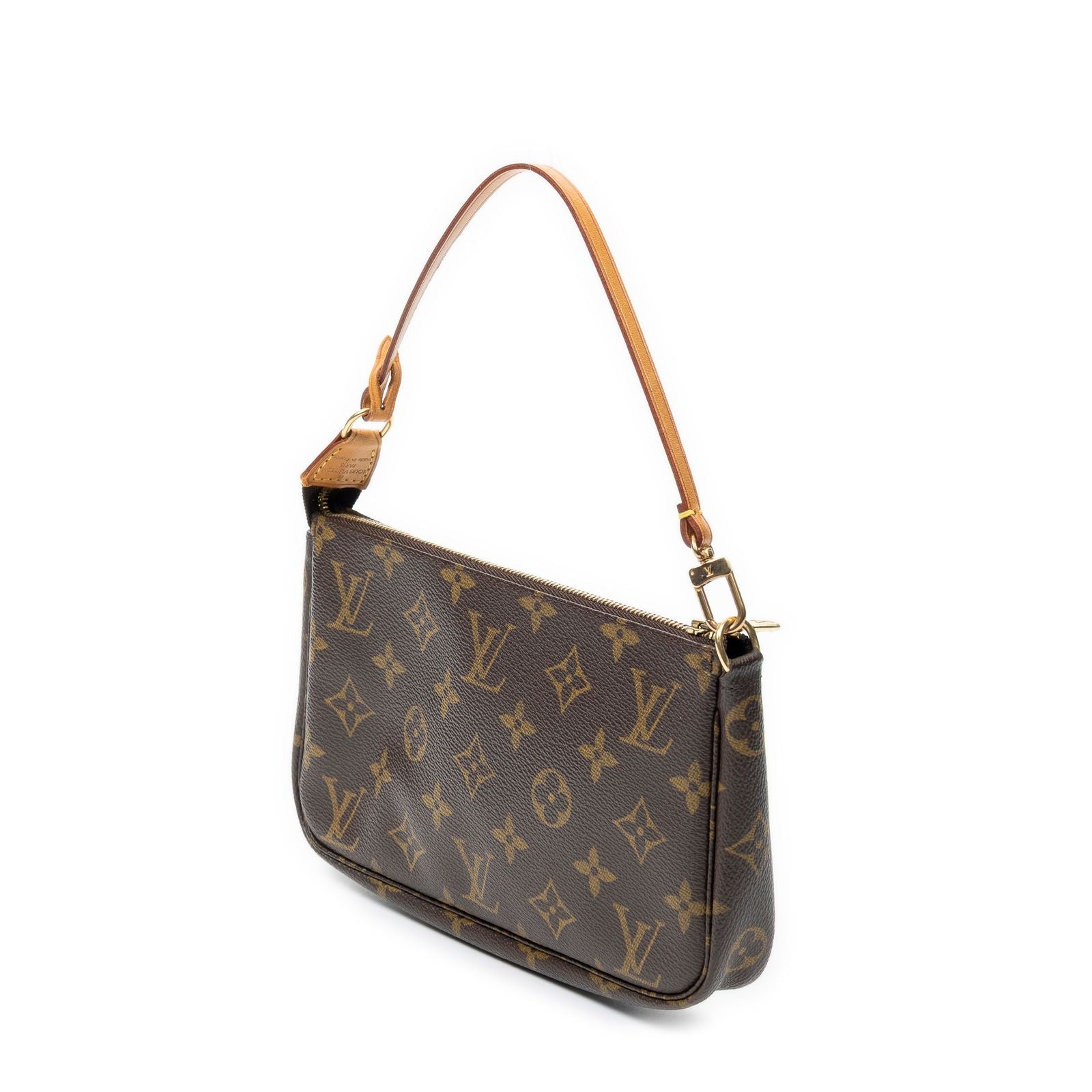 Louis Vuitton Pochette Brown Monogram Canvas — view 2