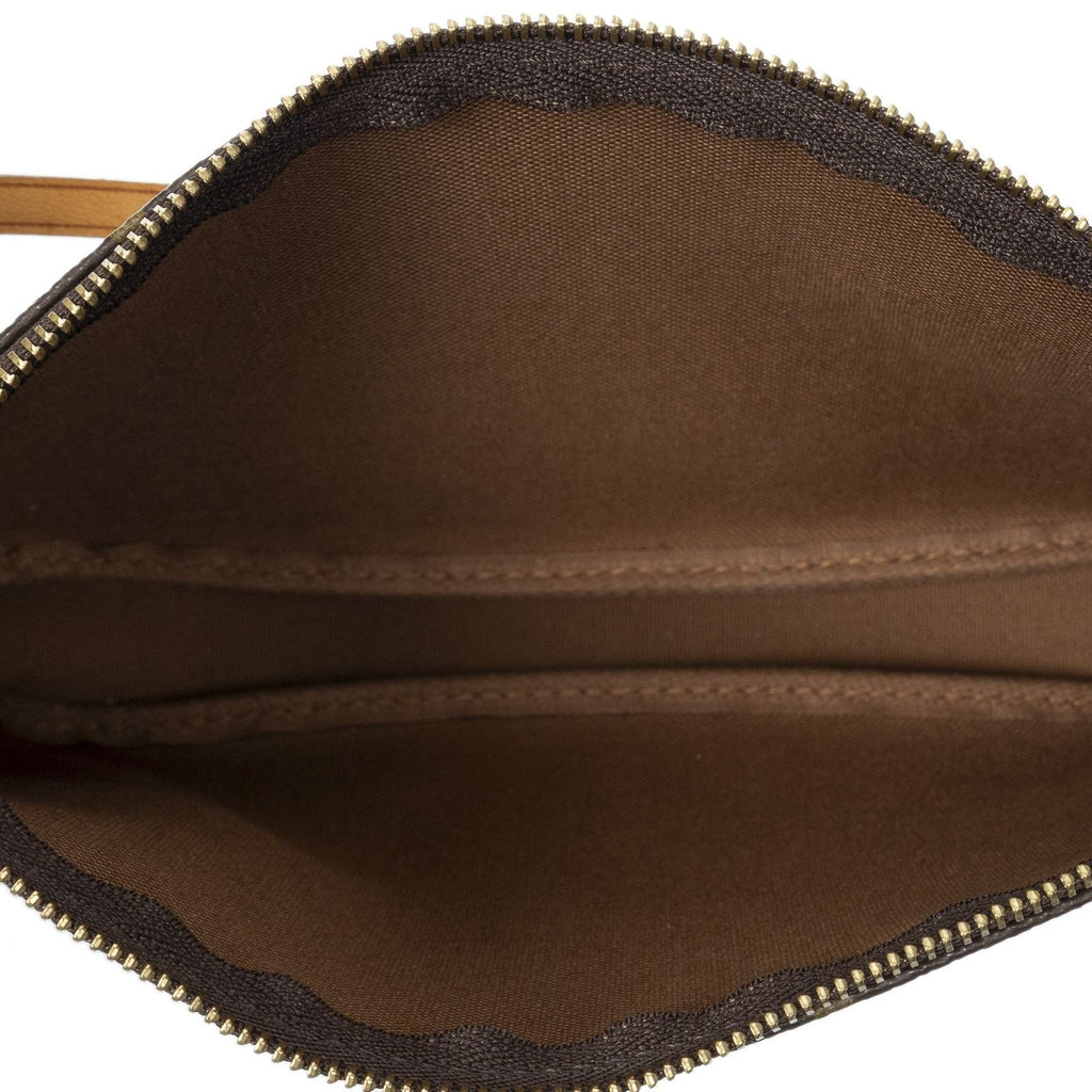 Louis Vuitton Pochette Brown Monogram Canvas — view 9
