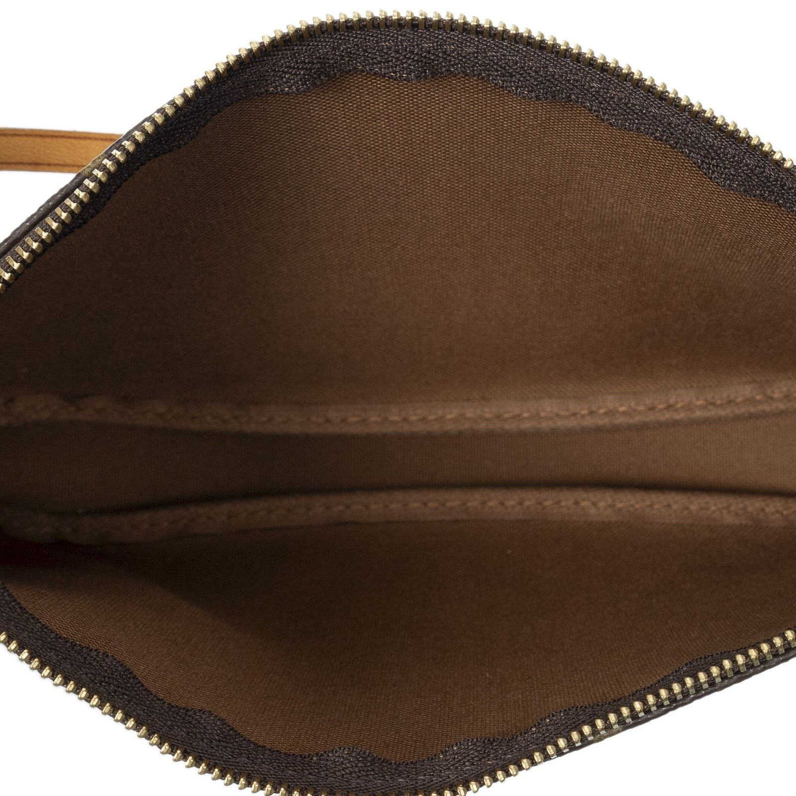 Louis Vuitton Pochette Brown Monogram Canvas — view 9