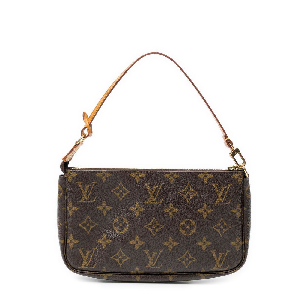 Louis Vuitton Pochette Brown Monogram Canvas