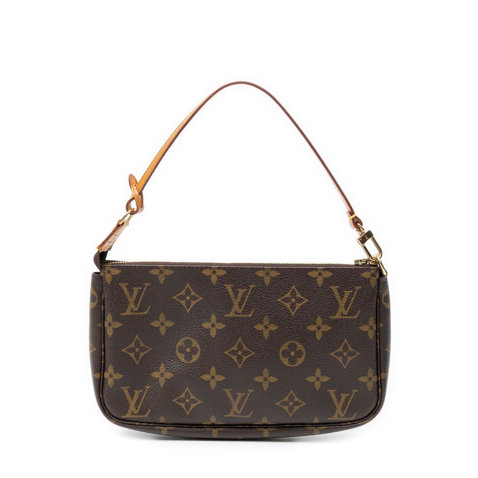 Louis Vuitton Pochette Brown Monogram Canvas