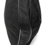 Prada Front Pocket Messenger Bag Black Nylon Canvas — view 8