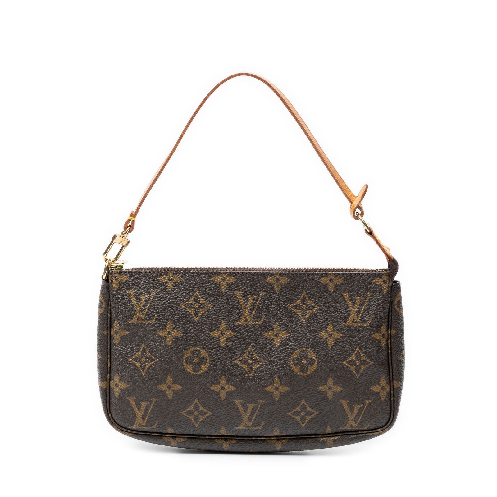 Louis Vuitton Pochette Brown Monogram Canvas — view 5