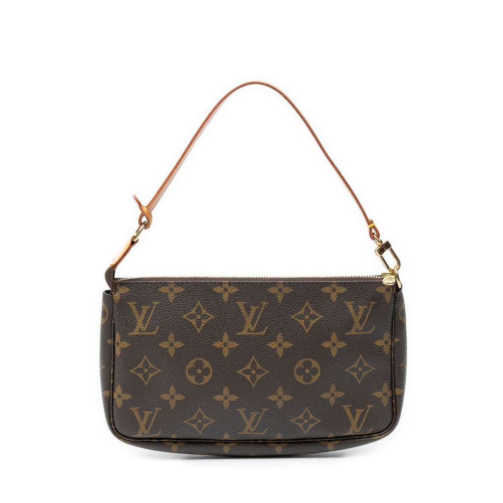 Louis Vuitton Pochette Brown Monogram Canvas