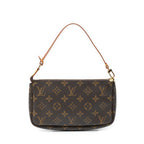 Louis Vuitton Pochette Brown Monogram Canvas