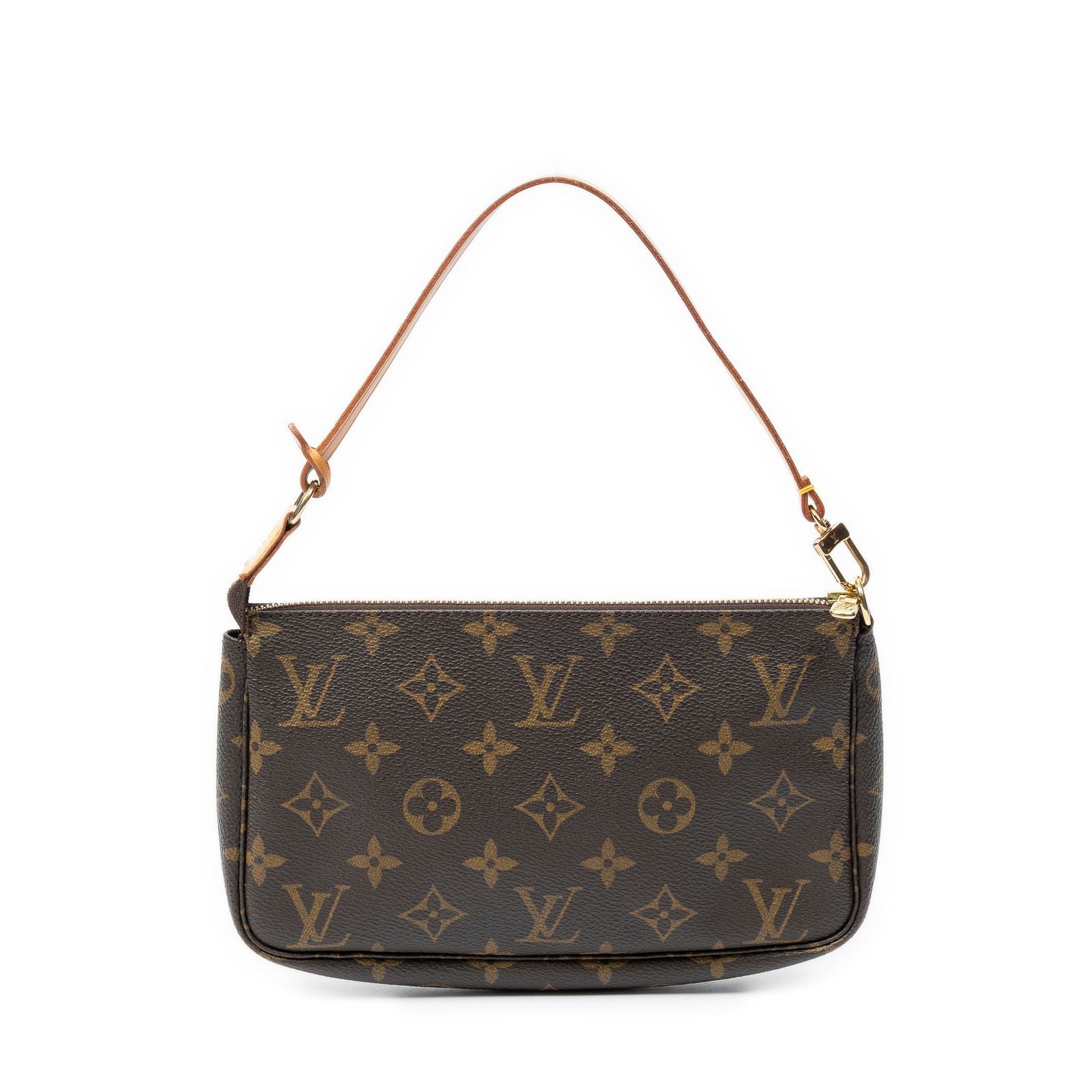 Louis Vuitton Pochette Brown Monogram Canvas