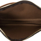 Louis Vuitton Pochette Brown Monogram Canvas — view 9