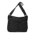 Prada Front Pocket Messenger Bag Black Nylon Canvas — view 5