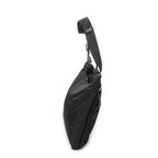 Prada Front Pocket Messenger Bag Black Nylon Canvas — view 3