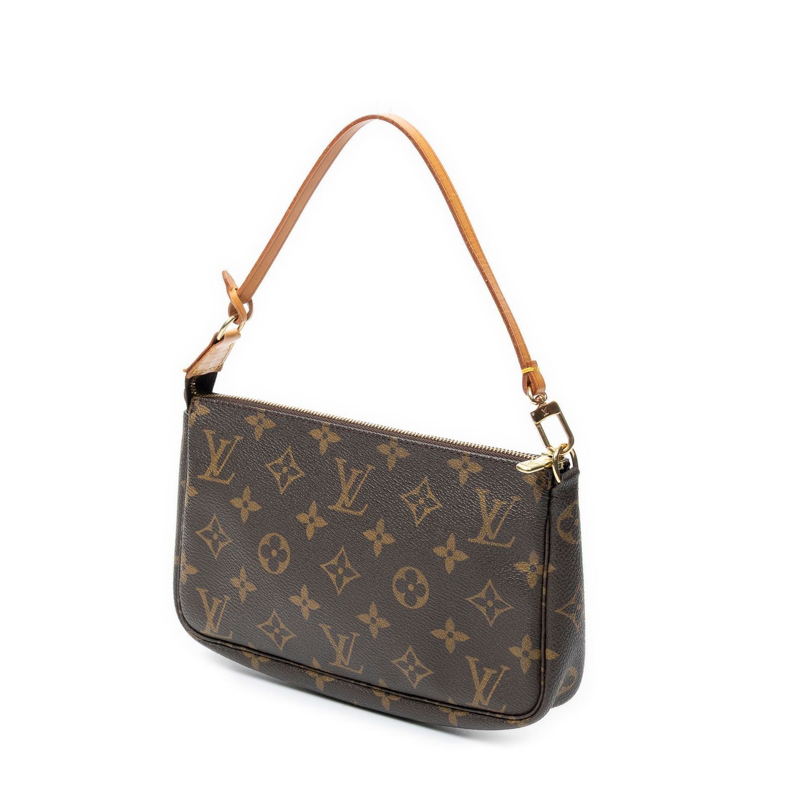 Louis Vuitton Pochette Brown Monogram Canvas — view 2