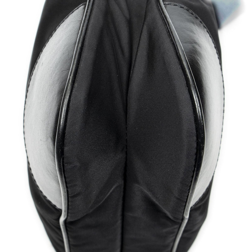Prada Zip Messenger Black Nylon Canvas — view 7