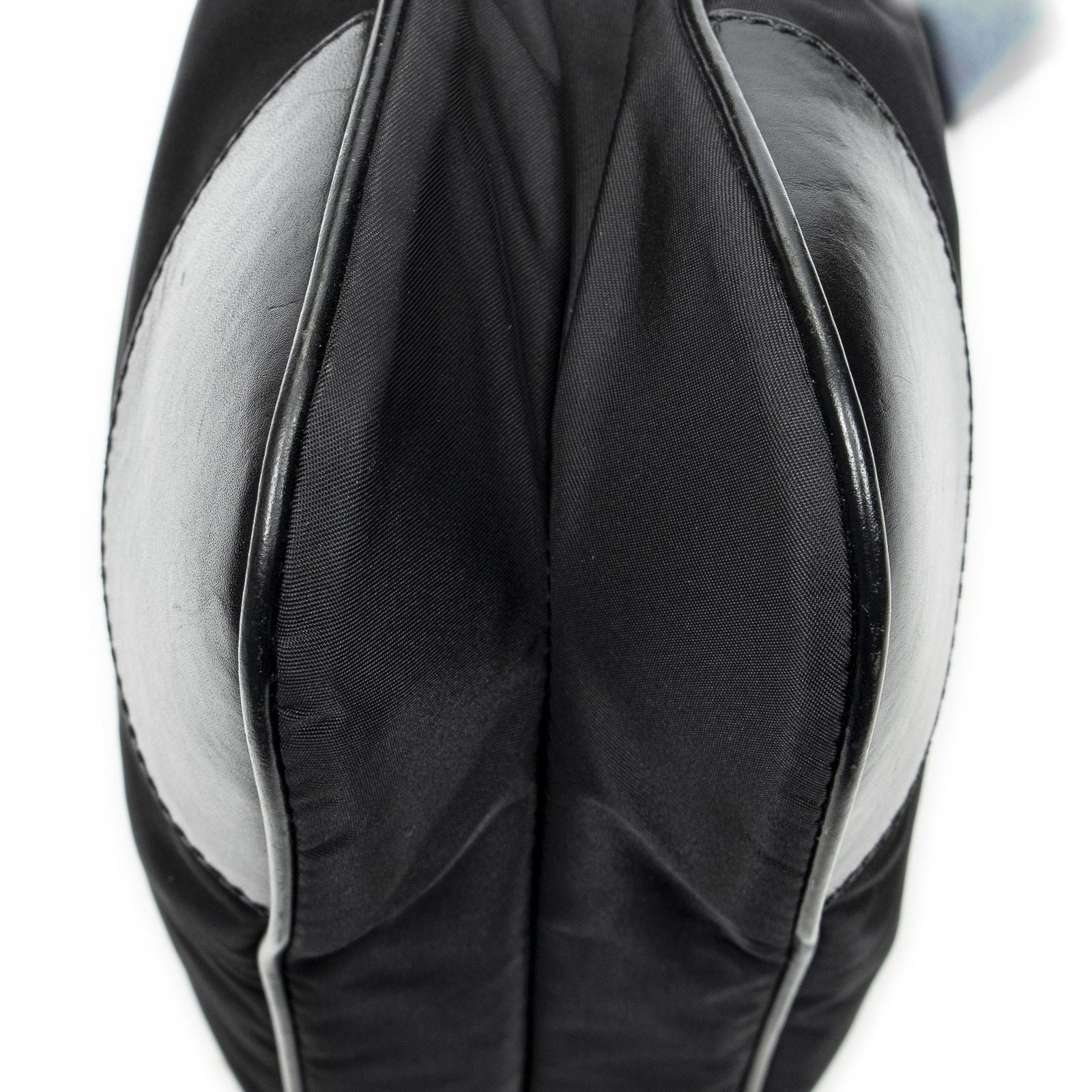 Prada Zip Messenger Black Nylon Canvas — view 7