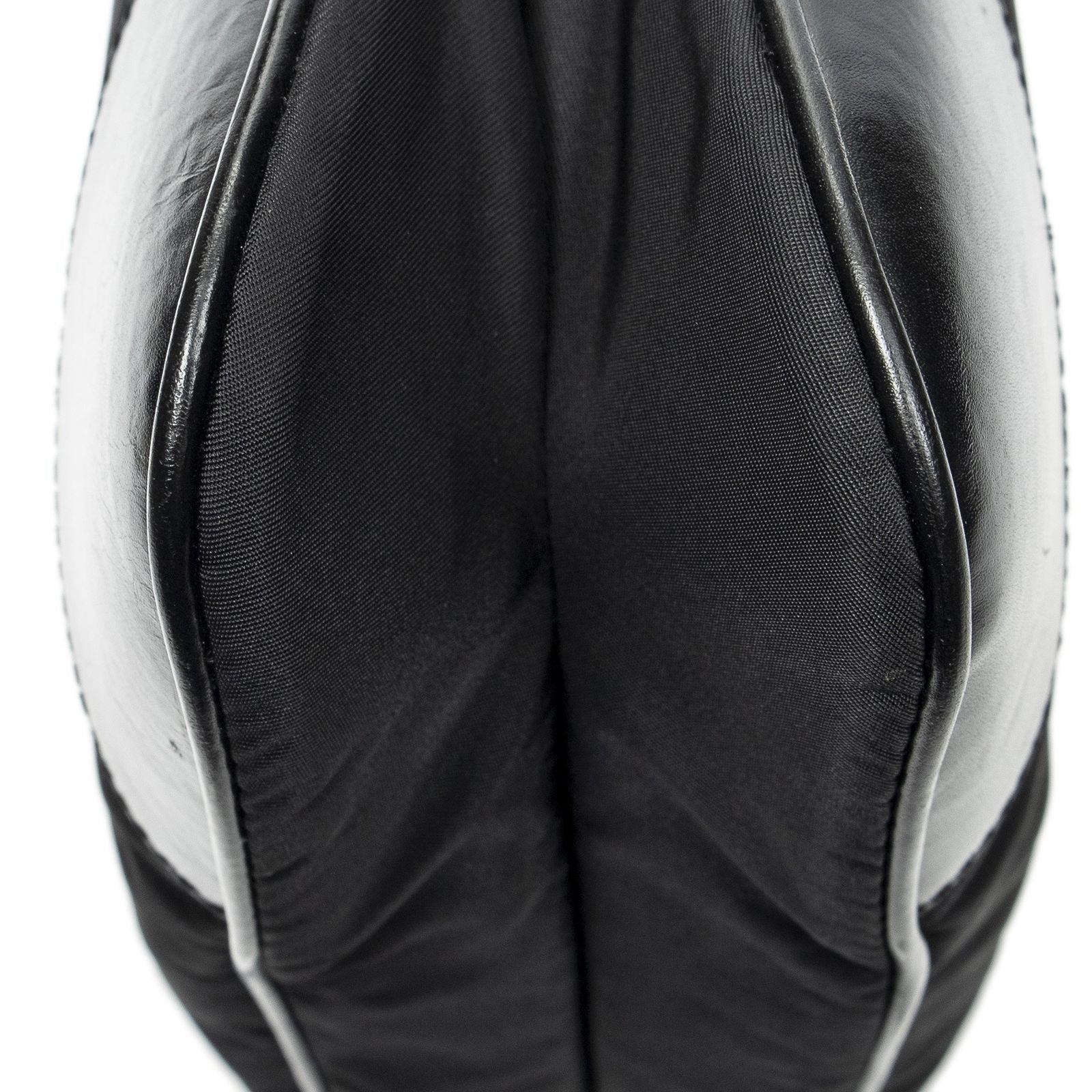 Prada Zip Messenger Black Nylon Canvas — view 8