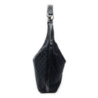 Gucci Vertical Zip Hobo Black GG Canvas — view 4