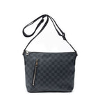 Louis Vuitton Mick Black Gray Damier Graphite Messenger