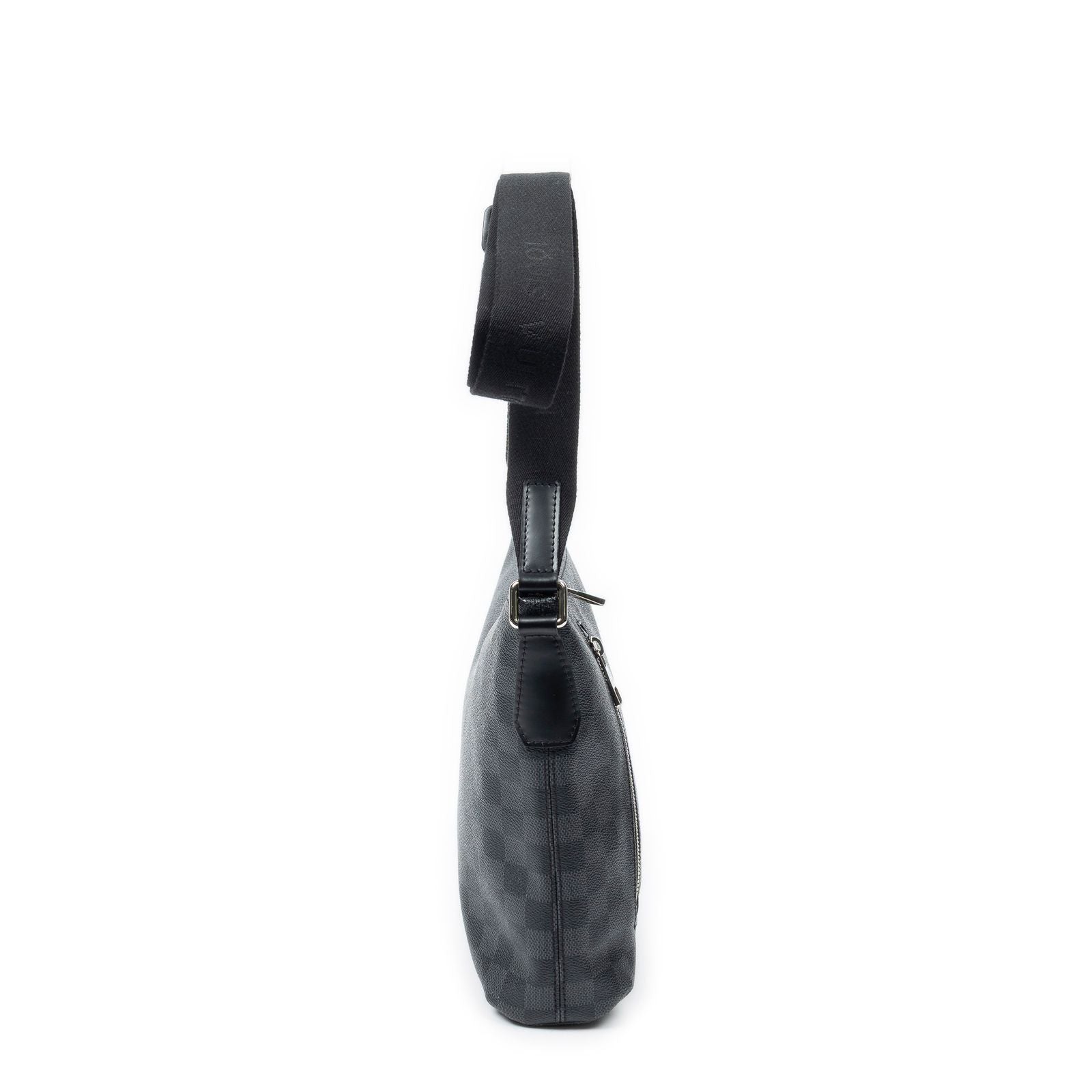 Louis Vuitton Mick Black Gray Damier Graphite Messenger — view 4