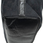 Gucci Vertical Zip Hobo Black GG Canvas — view 8