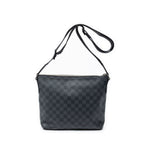 Louis Vuitton Mick Black Gray Damier Graphite Messenger — view 5