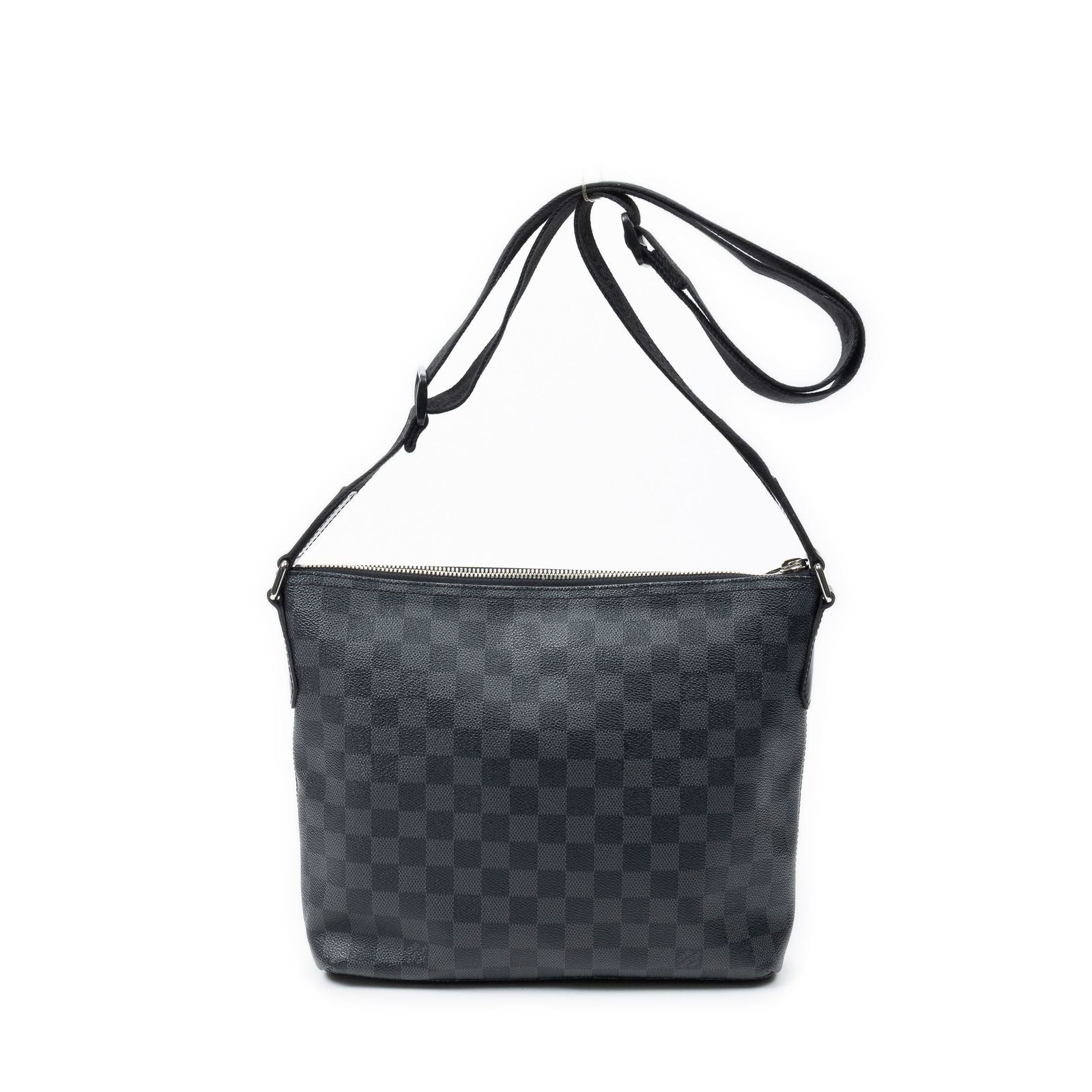 Louis Vuitton Mick Black Gray Damier Graphite Messenger — view 5