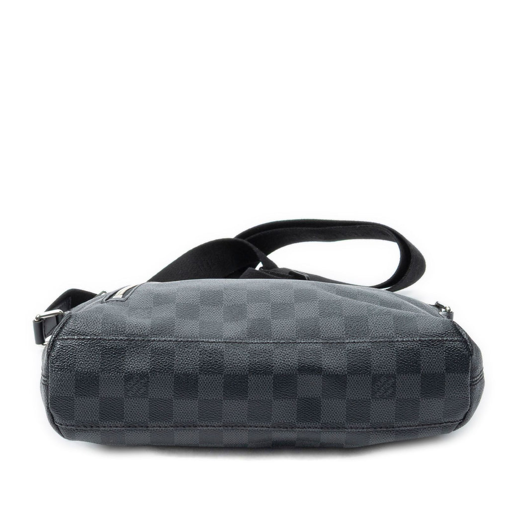 Louis Vuitton Mick Black Gray Damier Graphite Messenger — view 6