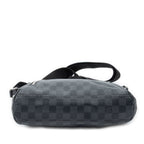 Louis Vuitton Mick Black Gray Damier Graphite Messenger — view 6