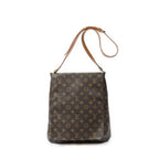 Louis Vuitton Musette Brown Monogram Canvas Messenger