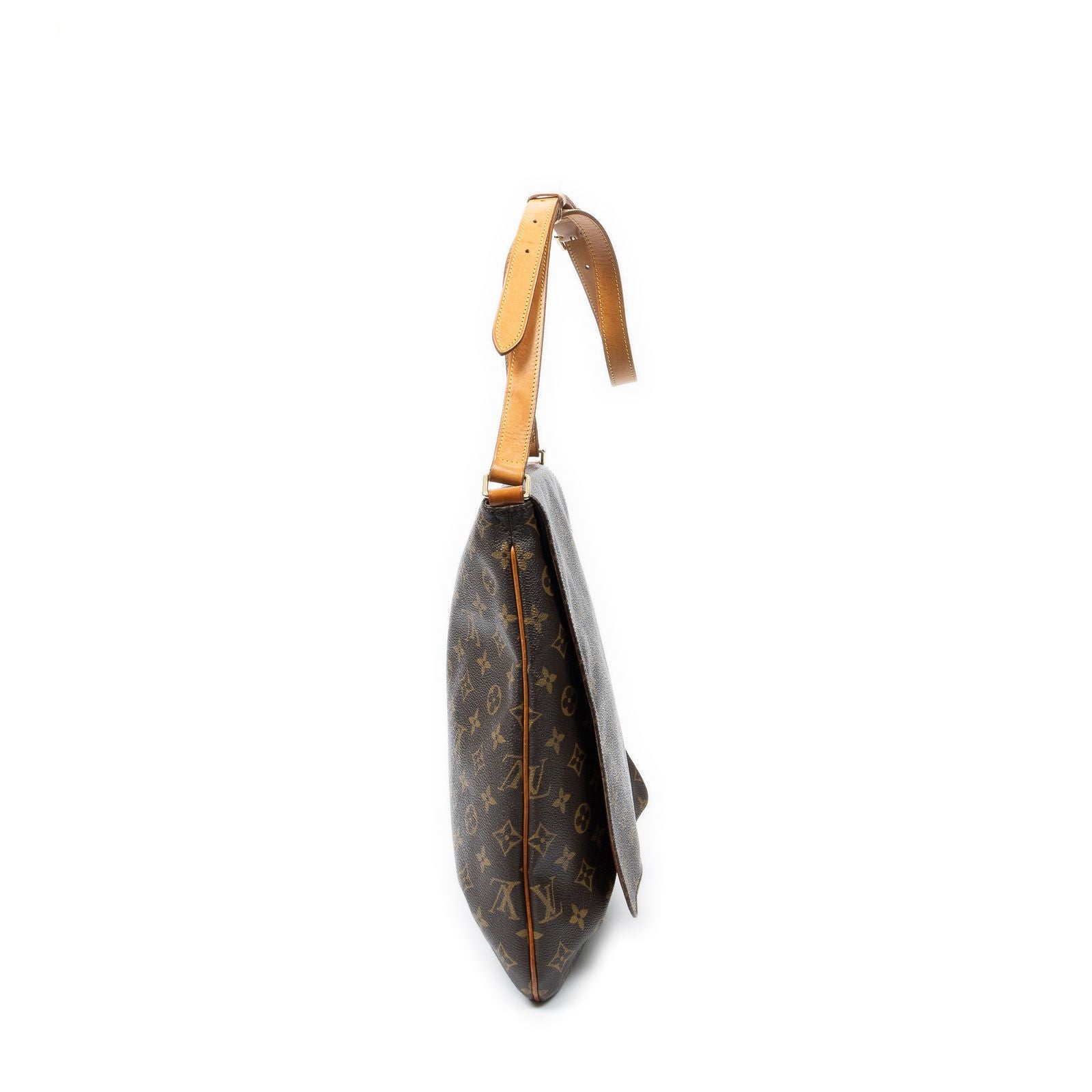 Louis Vuitton Musette Brown Monogram Canvas Messenger — view 4