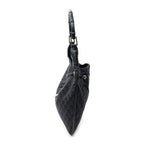 Gucci Bamboo Drawstring Tote Black GG Canvas — view 3