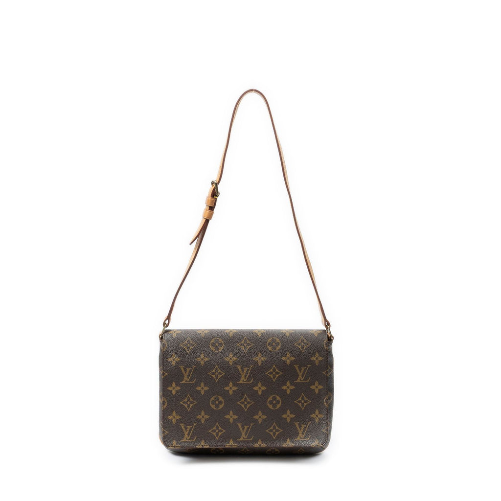 Louis Vuitton Musette Tango Brown Monogram Canvas Messenger