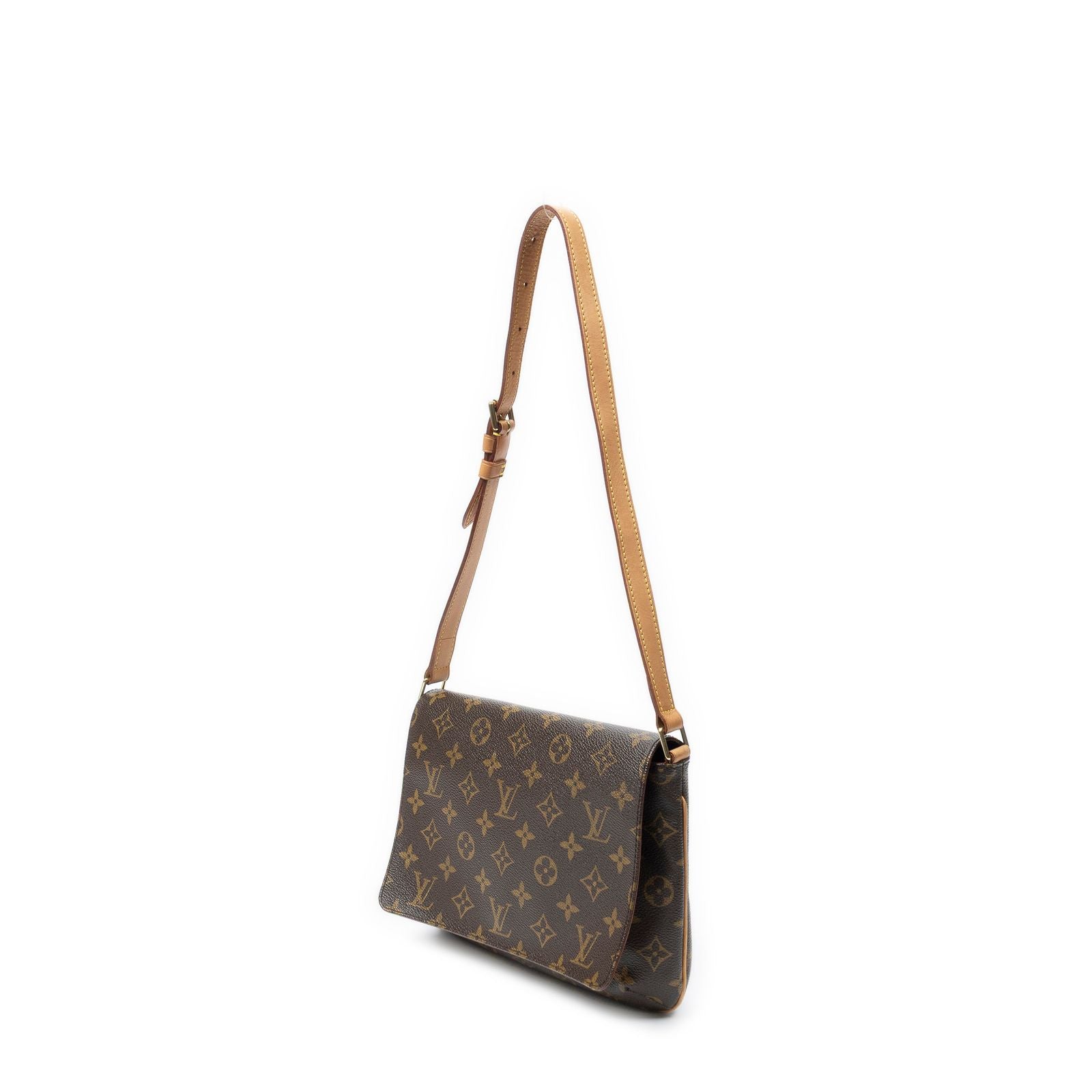 Louis Vuitton Musette Tango Brown Monogram Canvas Messenger — view 2
