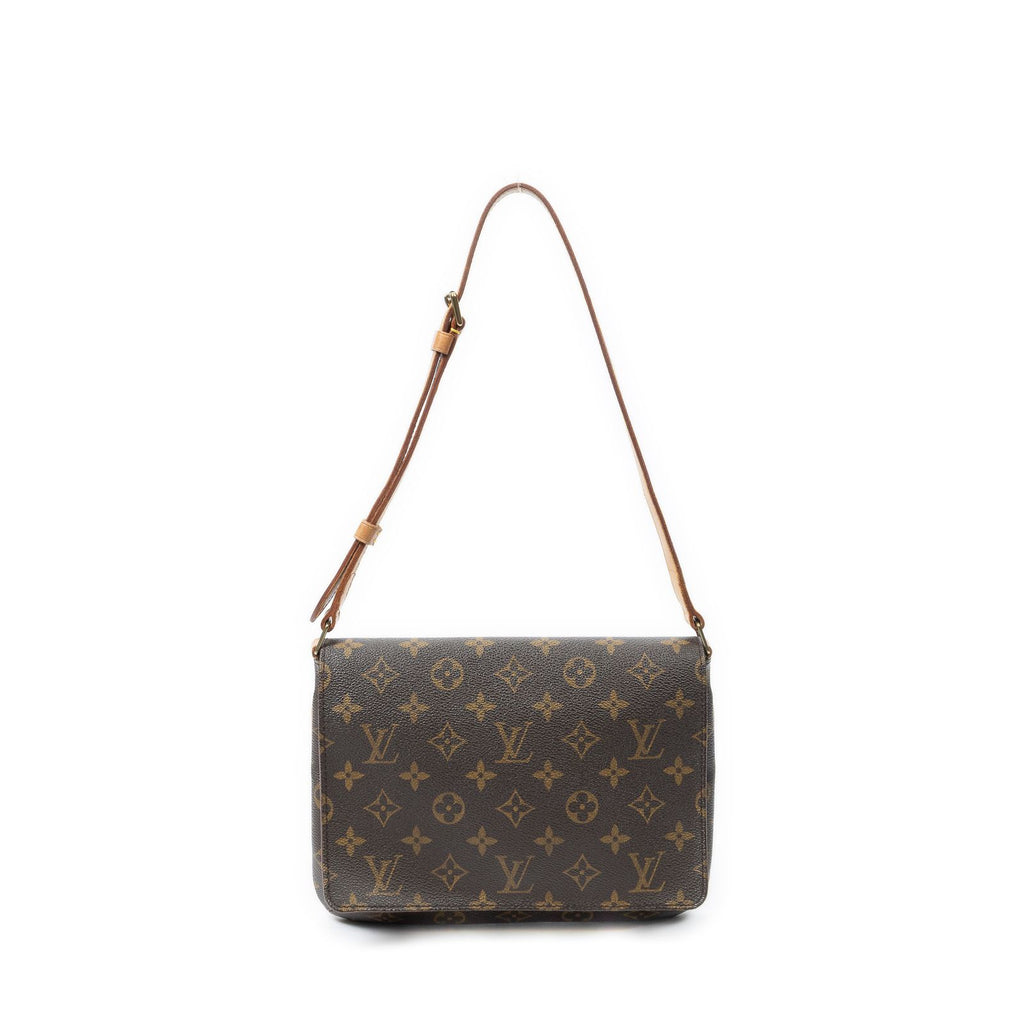 Louis Vuitton Musette Tango Brown Monogram Canvas Messenger