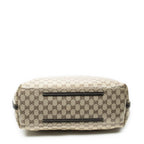 Gucci Gifford Tote Brown Beige Monogram Crystal — view 6