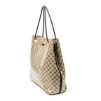 Gucci Gifford Tote Brown Beige Monogram Crystal — view 2