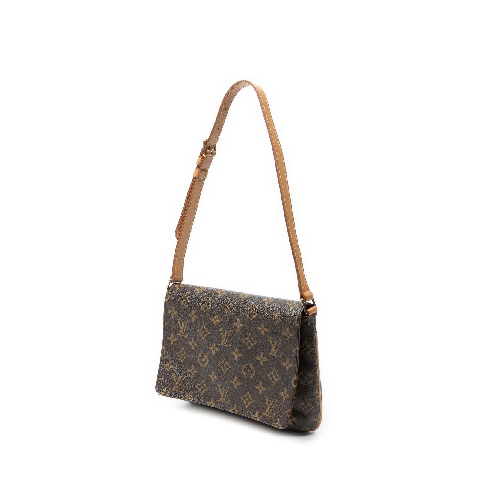 Louis Vuitton Musette Tango Brown Monogram Canvas Messenger — view 2