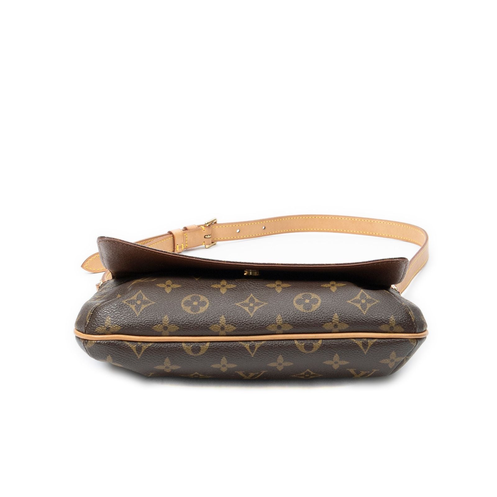 Louis Vuitton Musette Tango Brown Monogram Canvas Messenger — view 6