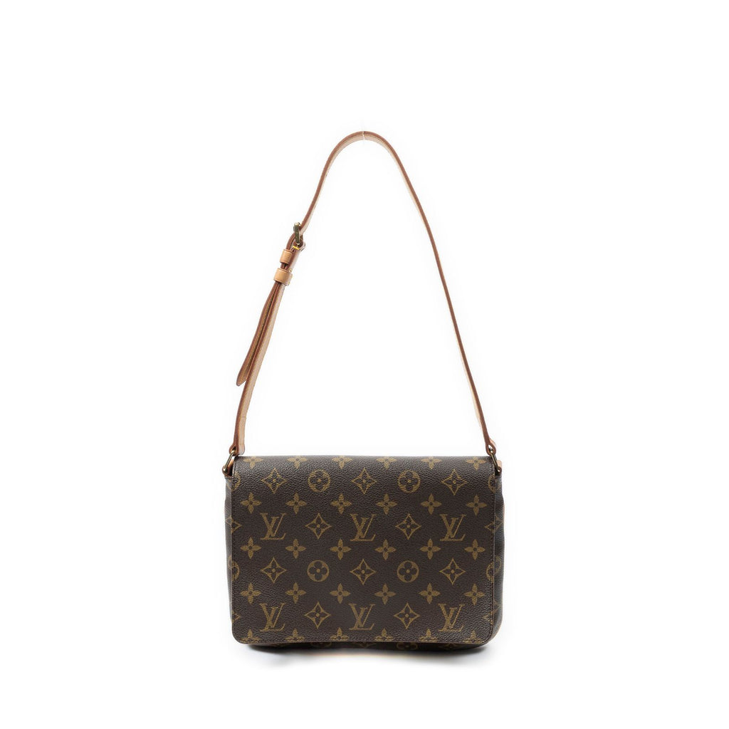 Louis Vuitton Musette Tango Brown Monogram Canvas Messenger